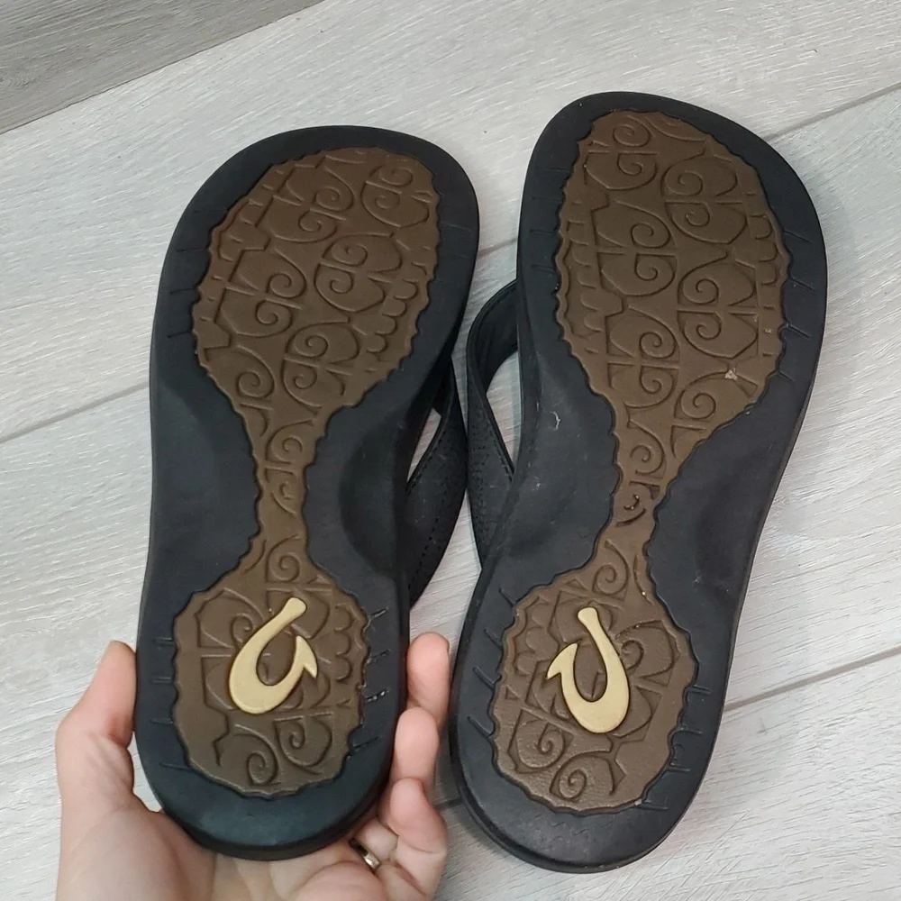 Olukai Womens Ohana Sandals Slide flip flop shoes sz 10